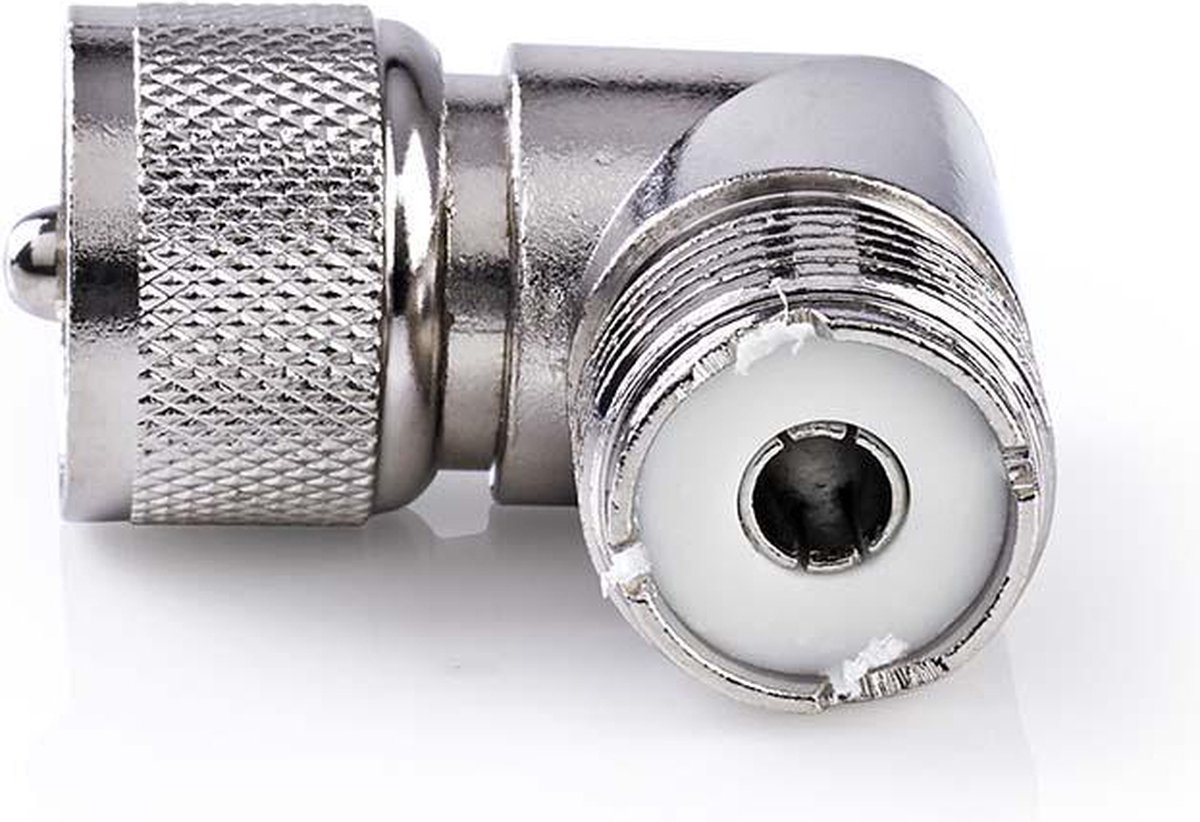 Nedis Satelliet- en antenne-adapter | PL259 male - PL259 female | 10 stuks | Metaal
