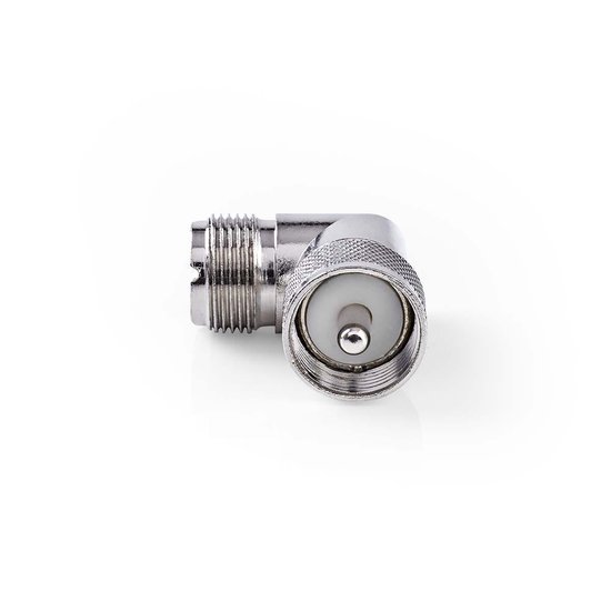 Nedis Satelliet- en antenne-adapter | PL259 male - PL259 female | 10 stuks | Metaal
