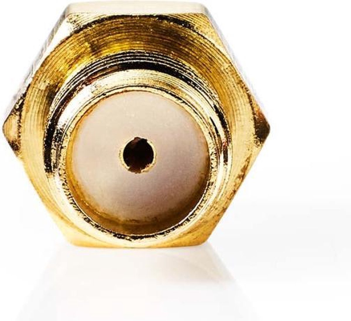 Nedis SMA-Adapter | SMA Female (Omgekeerde Polariteit) - SMA Female | 2 Stuks | - Goud