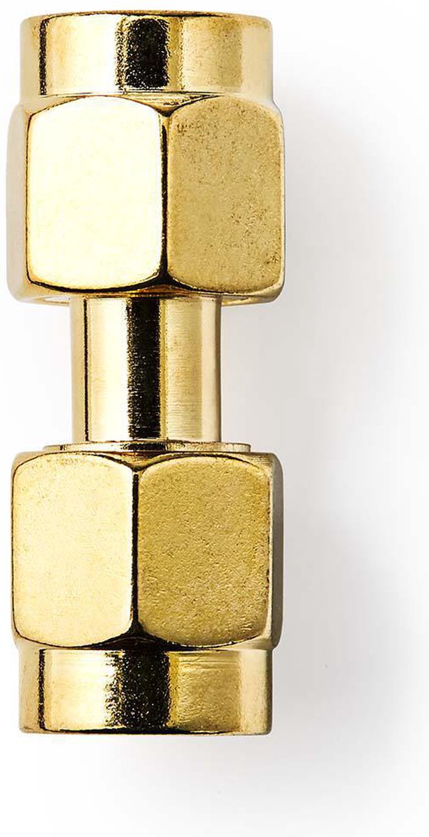 Nedis SMA-Adapter | SMA Male - SMA Male | 2 Stuks | - Goud