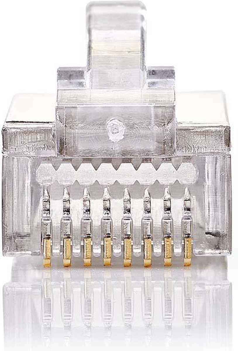 Nedis CCGP89303ME kabel-connector RJ45 Transparant
