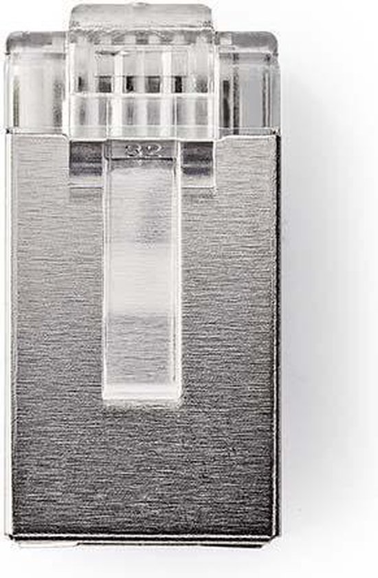 Nedis CCGP89303ME kabel-connector RJ45 Transparant