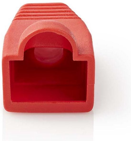 Nedis Trekontlasting | Voor RJ45 Netwerkconnectors - 10 Stuks | - Rood