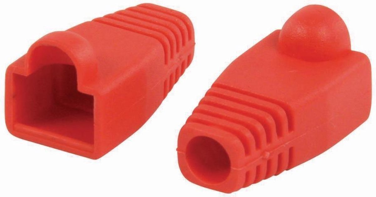 Nedis Trekontlasting | Voor RJ45 Netwerkconnectors - 10 Stuks | - Rood
