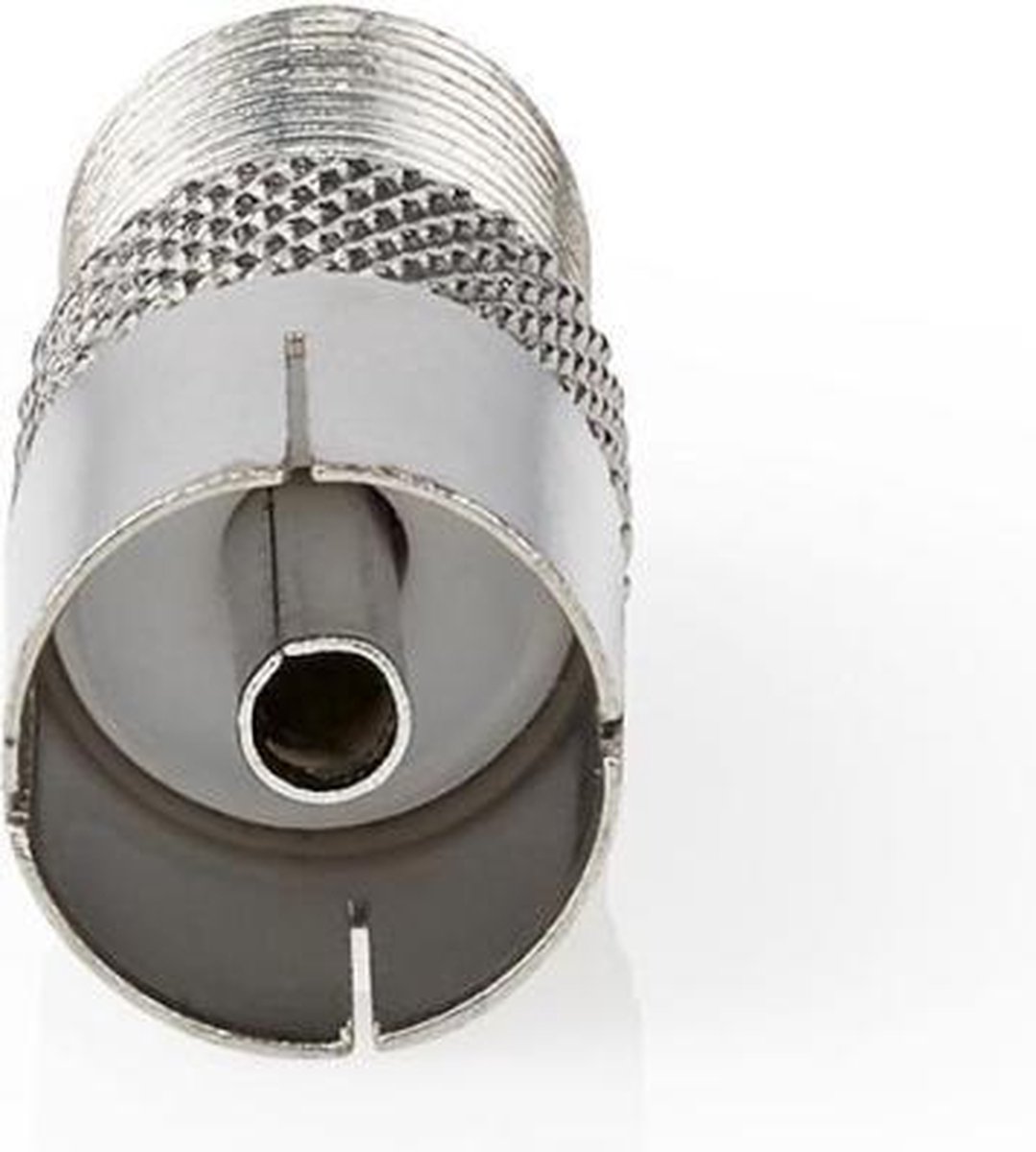 Nedis Satelliet- en Antenne-Adapter | F Female - IEC (Coax) Female | Metaal