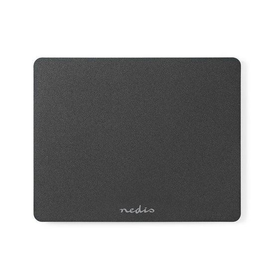 Nedis Ergonomic Anti-Microbial Mouse Pad | Ultra-Thin | 240 x 190 mm | Black - Zwart