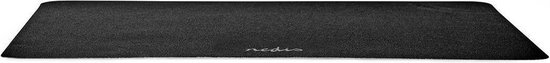 Nedis Ergonomic Anti-Microbial Mouse Pad | Ultra-Thin | 240 x 190 mm | Black - Zwart