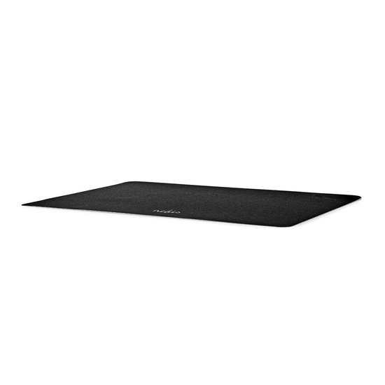 Nedis Ergonomic Anti-Microbial Mouse Pad | Ultra-Thin | 240 x 190 mm | Black - Zwart