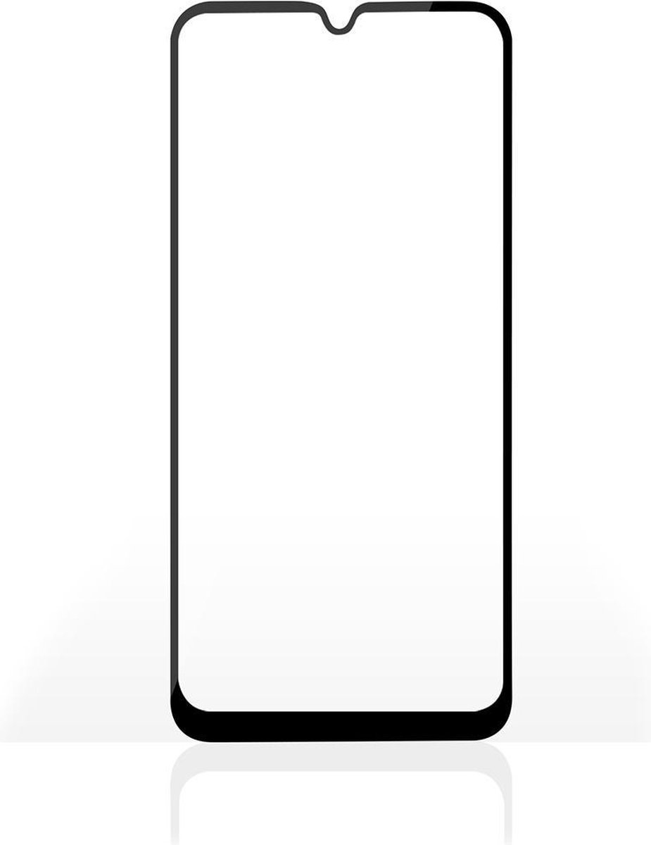 Nedis Screenprotector van Glas voor Samsung Galaxy A30 / A50 | Full Cover | 3D Curved | Transparant / Zwar - Zwart