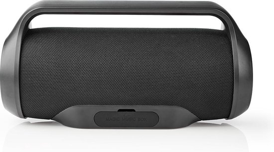 Nedis Party-Boombox | 12 Uur Speeltijd | Bluetooth® | TWS | Handvat | - Zwart