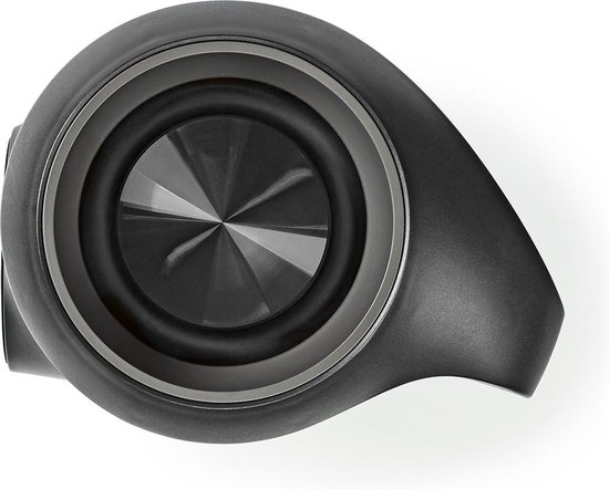 Nedis Party-Boombox | 12 Uur Speeltijd | Bluetooth® | TWS | Handvat | - Zwart