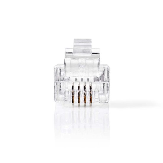 Nedis Telecomconnector | RJ11 male | 10 stuks