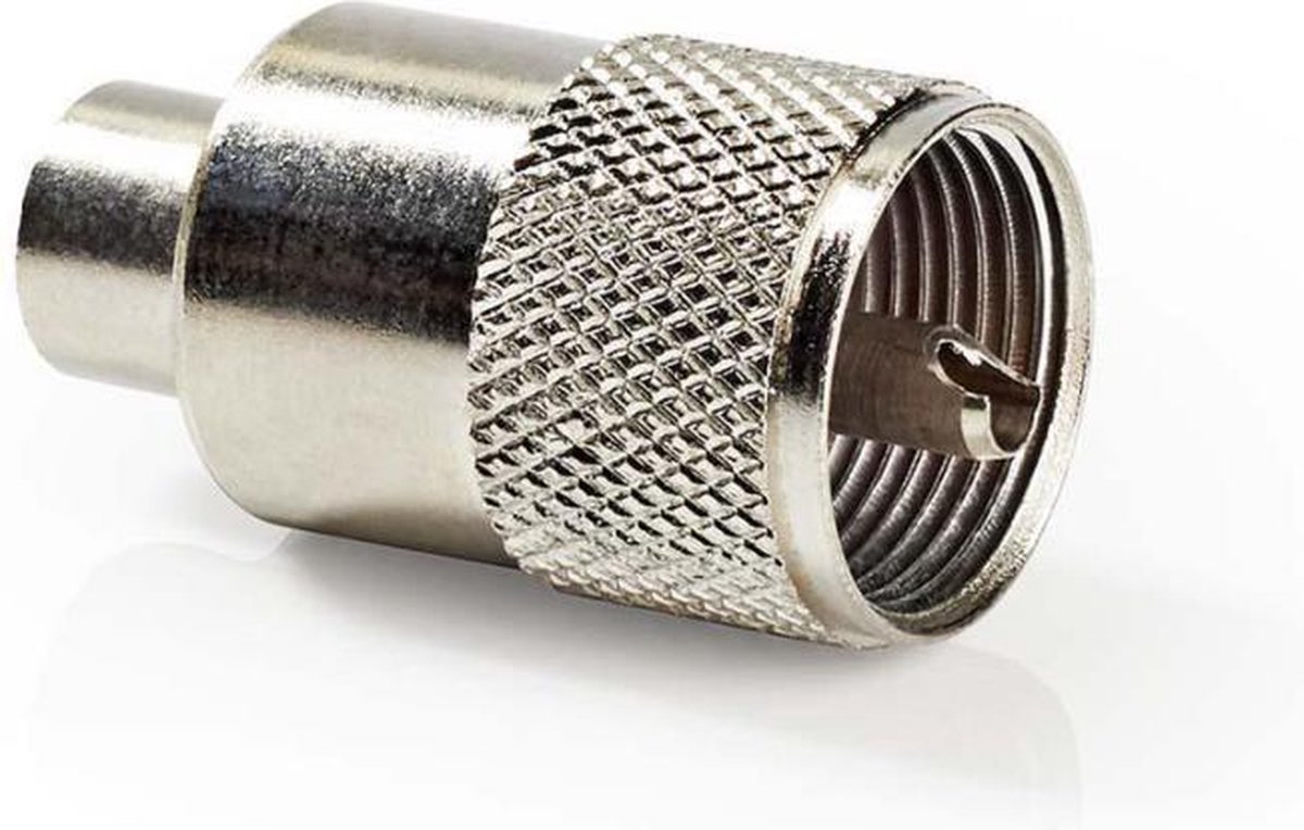 Nedis PL259-Connector | Mannelijk | Voor RG6 coaxkabels | 25 stuks | Metaal