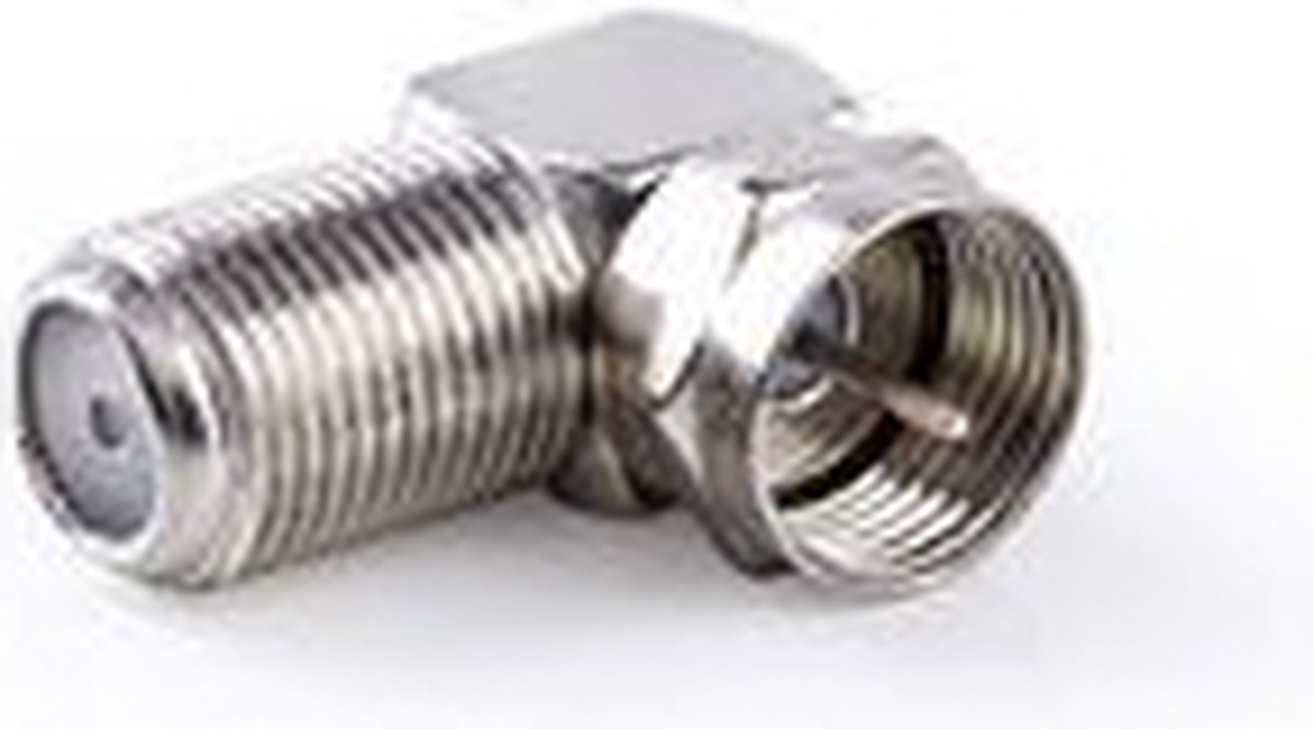 Nedis Satelliet- en antenne-adapter | F male - F female | 10 stuks | Metaal [CSGP41942ME]