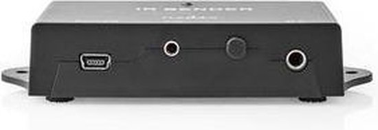 Nedis IR-Extender voor Afstandsbedieningen | 30 - 60 KHz | Voor 3 Apparaten | 7,0 m Bereik | - Zwart