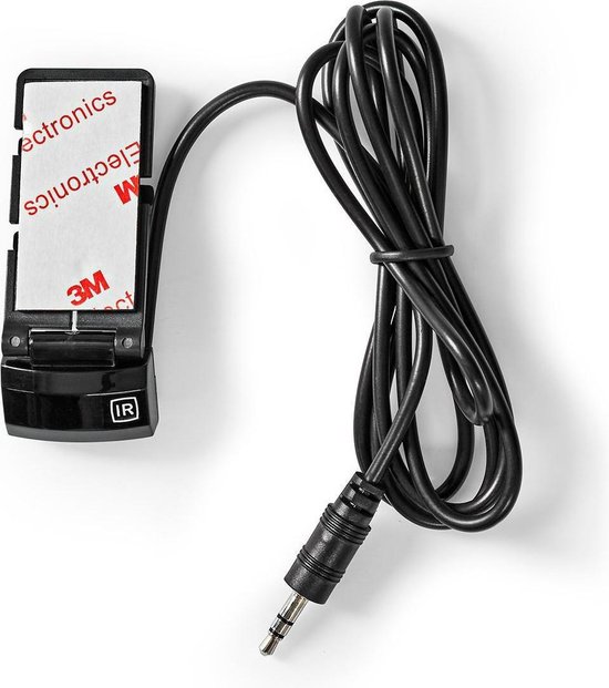 Nedis IR-Extender voor Afstandsbedieningen | 30 - 60 KHz | Voor 3 Apparaten | 7,0 m Bereik | - Zwart