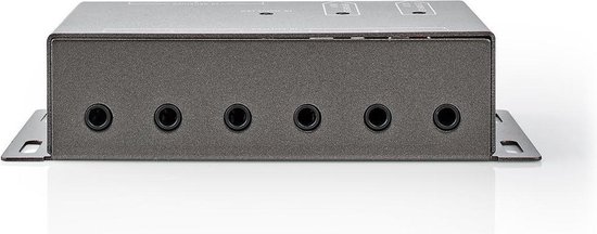 Nedis IR-Extender voor Afstandsbedieningen | 30 - 60 KHz | Voor 6 Apparaten | 10,0 m Bereik | Antraciet - Zwart