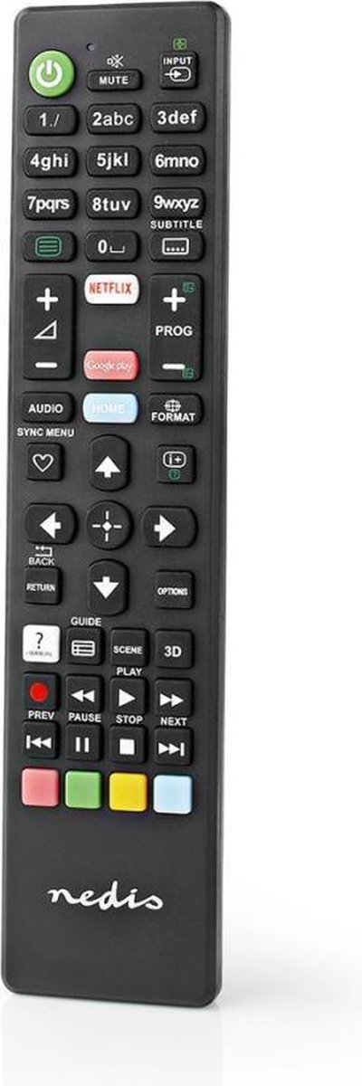Nedis Vervangende Afstandsbediening | Sony TV | Klaar voor Gebruik - Zwart