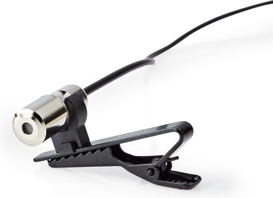 Nedis Bedrade Microfoon | Clip-On | Lavalier | 3,5 mm | Metaal
