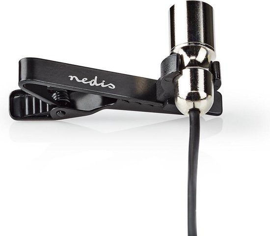 Nedis Bedrade Microfoon | Clip-On | Lavalier | 3,5 mm | Metaal
