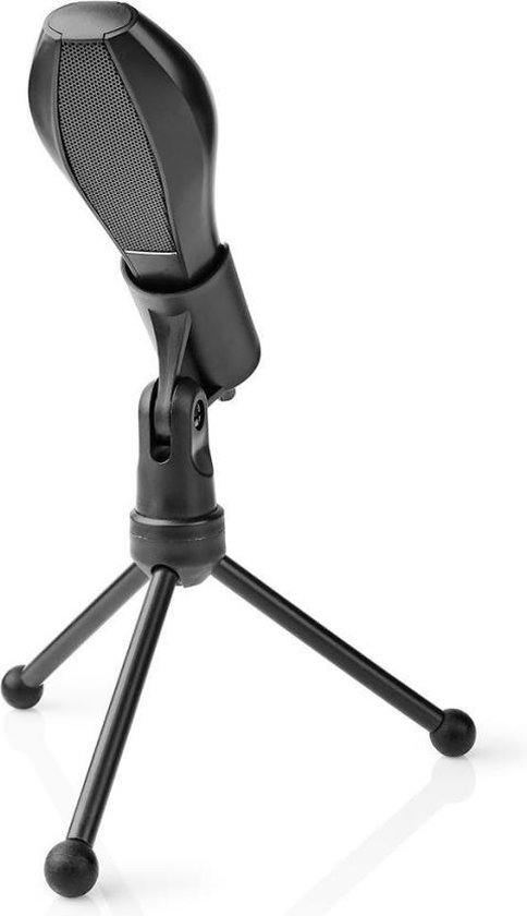 Nedis Bedrade Microfoon | Dubbele Condensator | Met Standaard | USB