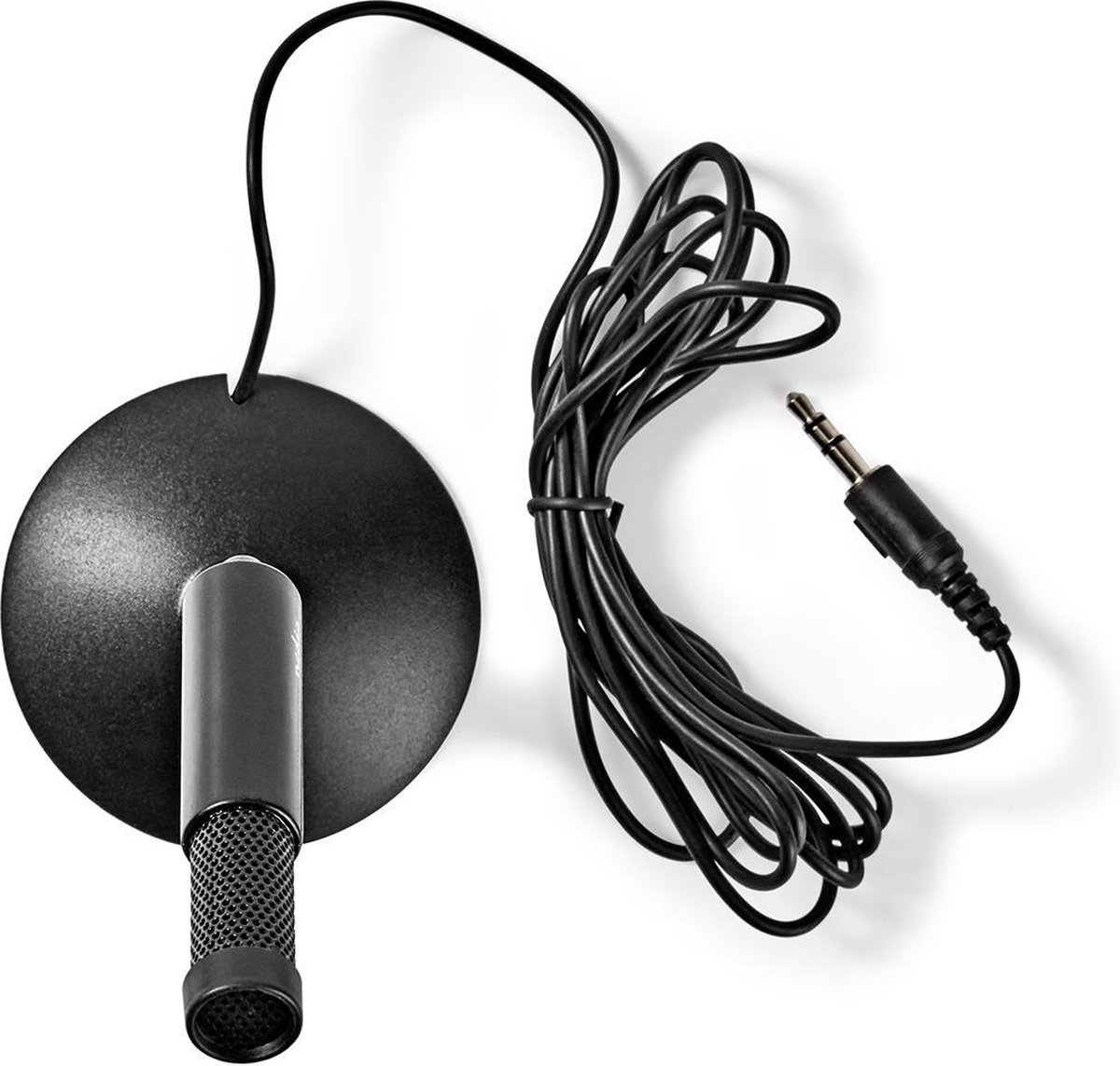 Nedis Bedrade Microfoon | Standaard | Verstelbare Hoek | 3,5 mm