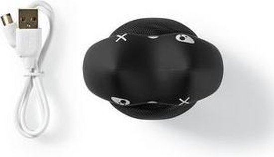 Nedis Animaticks Bluetooth Speaker | 3 Uur Speeltijd | Handsfree bellen | Kelly Kitten - Zwart