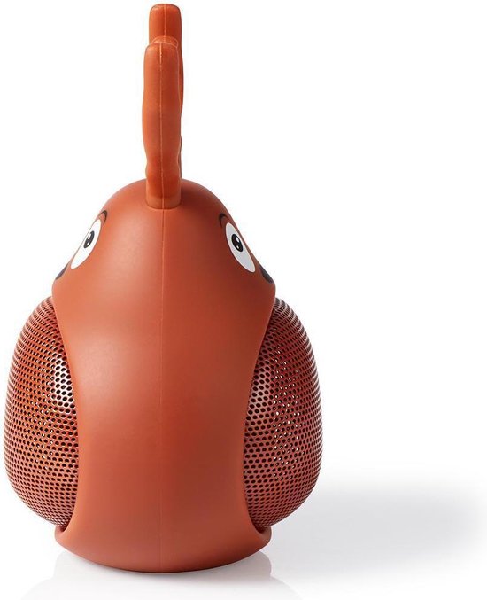 Nedis Animaticks Bluetooth Speaker | 3 Uur Speeltijd | Handsfree Bellen | Rudy Reindeer - Bruin