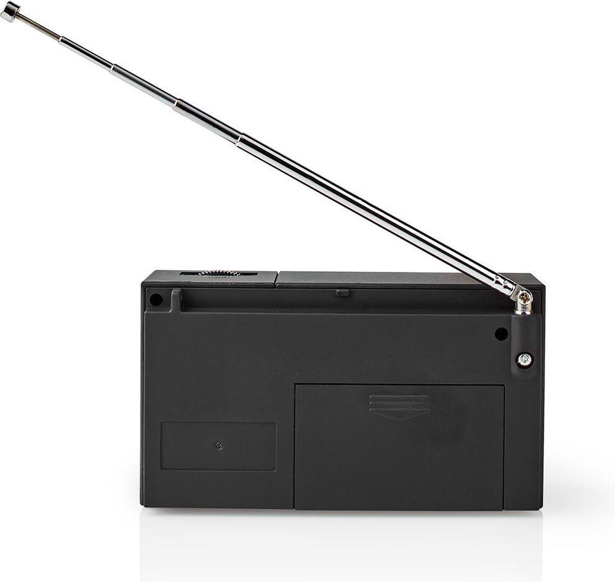 Nedis FM/AM-Radio | 1,5 W | Zakformaat | - Zwart