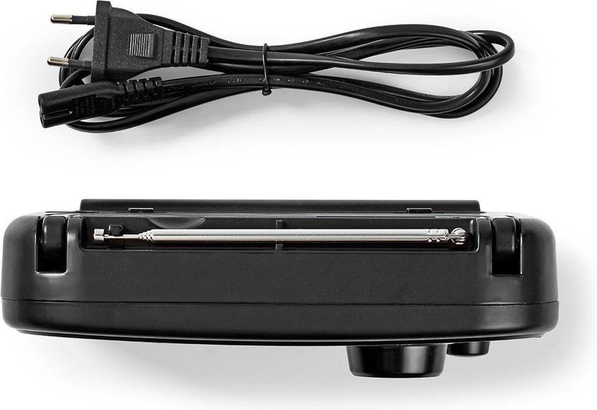 Nedis FM/AM-Radio | 1,8 W | Draaggreep |/ - Grijs