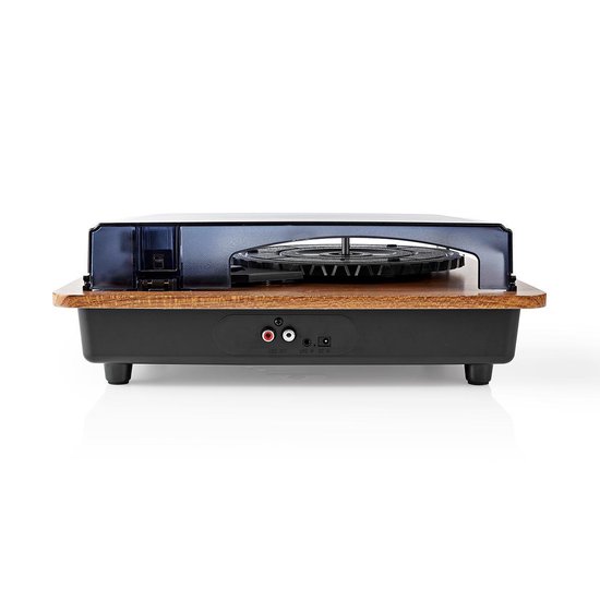 Nedis Draaitafel | 18 W | Bluetooth ® | Automatisch Uitschakelen | Stofhoes | - Bruin