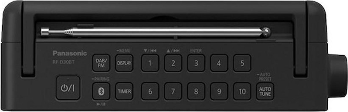 Panasonic RF-D30BTEG schwarz - Zwart