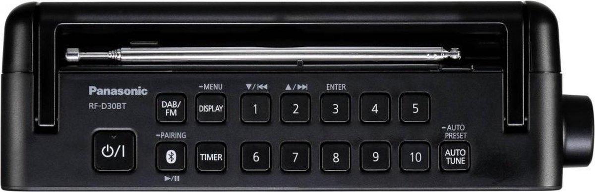 Panasonic RF-D30BTEG schwarz - Zwart