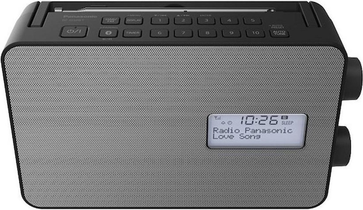 Panasonic RF-D30BTEG schwarz - Zwart