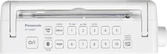 Panasonic RF-D30BTEG weiÃ? - Wit