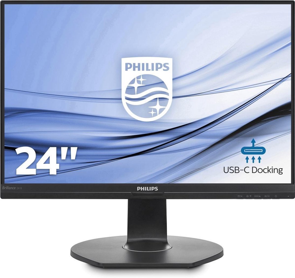 Philips FHD LCD-monitor met USB-C-dock 241B7QUPBEB/00