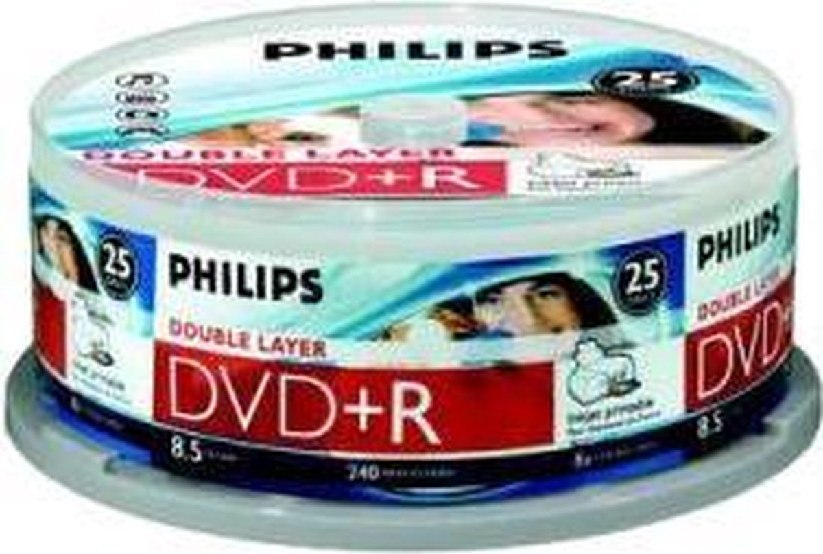 Philips DVD+R DR8I8B25F