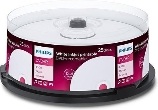 Philips DVD+R DR8I8B25F