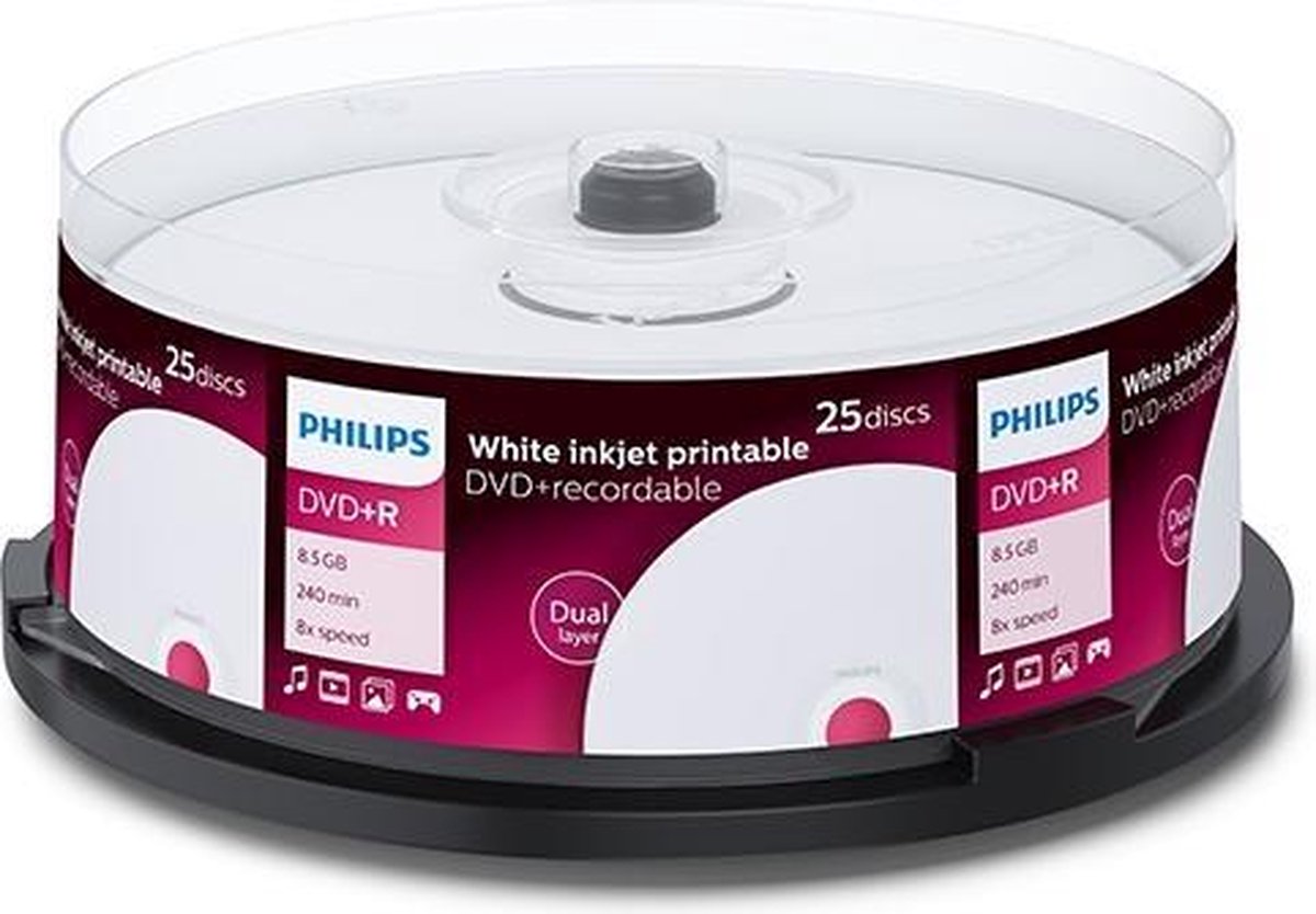 Philips DVD+R DR8I8B25F