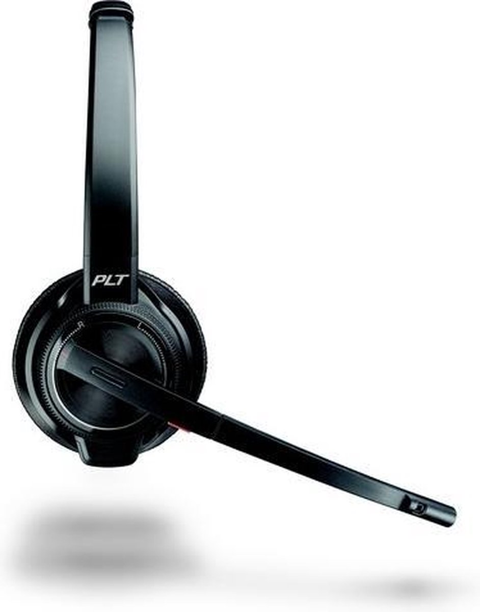Plantronics Savi W8220-M, MSFT hoofdtelefoon Stereofonisch Hoofdband - Zwart