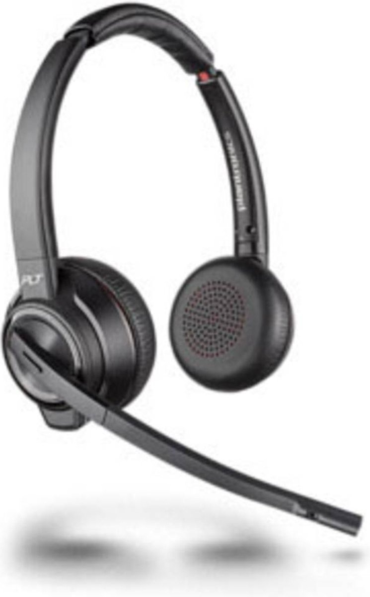 Plantronics Savi W8220-M, MSFT hoofdtelefoon Stereofonisch Hoofdband - Zwart