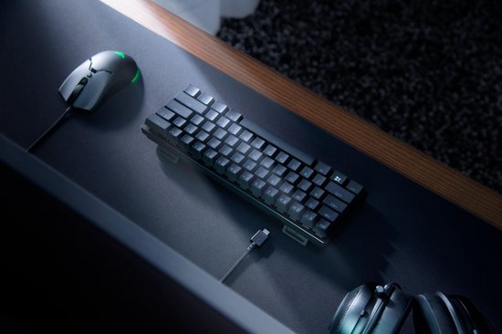 Razer Huntsman Mini Gaming Toetsenbord (Optisch Rood) QWERTY - Zwart