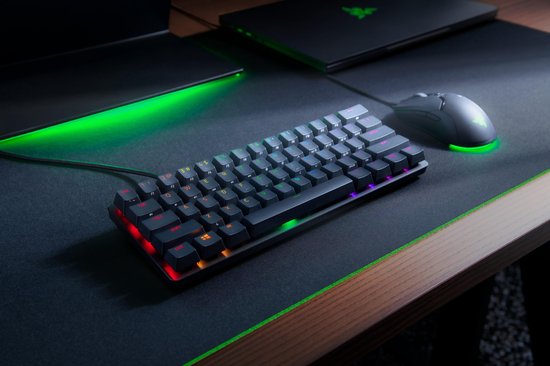 Razer Huntsman Mini Gaming Toetsenbord (Optisch Rood) QWERTY - Zwart