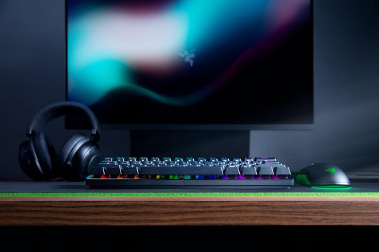 Razer Huntsman Mini Gaming Toetsenbord (Optisch Rood) QWERTY - Zwart