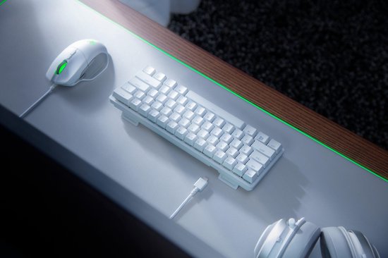 Razer Huntsman Mini Gaming Toetsenbord (Optisch) Mercury QWERTY - Paars
