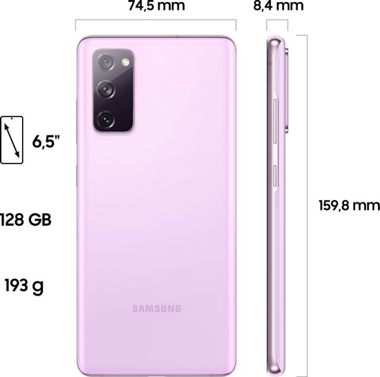 Samsung Galaxy S20 FE 128GB 4G - Paars