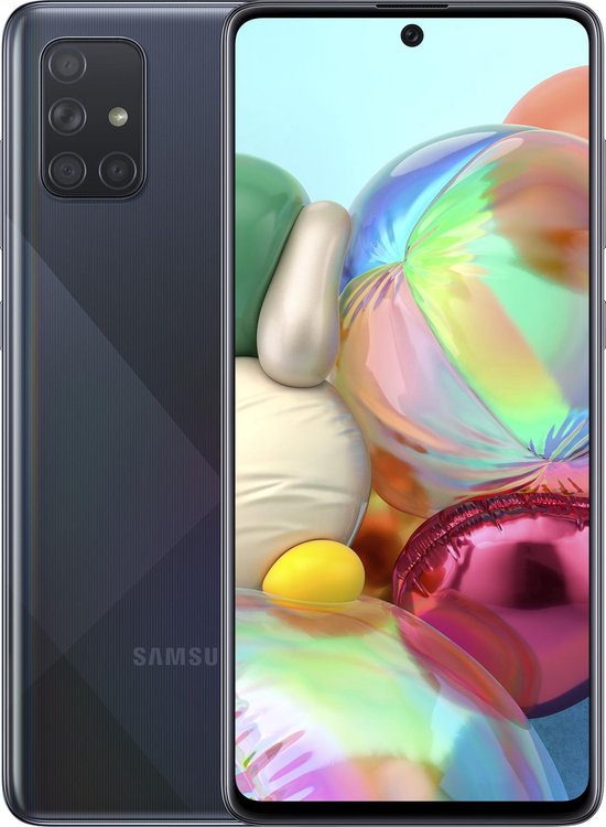 Samsung Galaxy A71 128 GB - Zwart