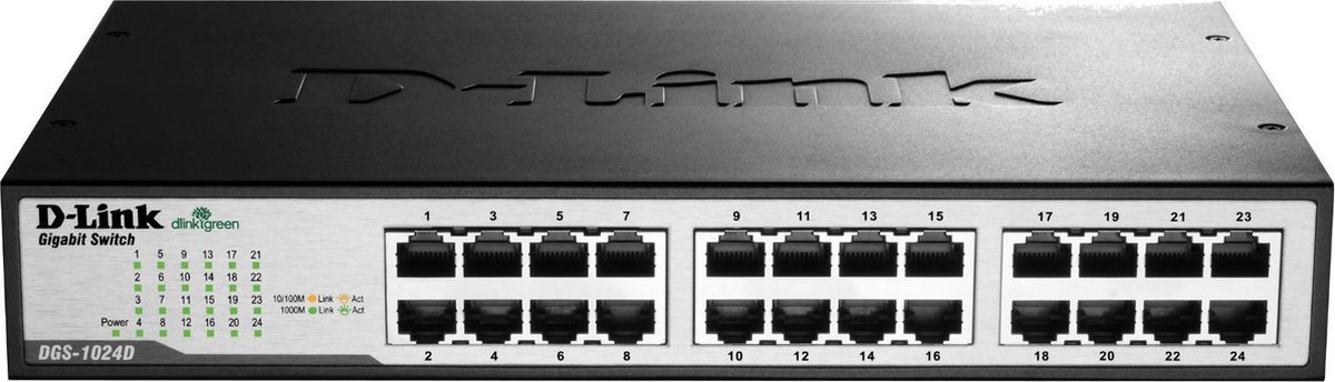 D-link 24-port 10/100/1000 Gigabit Desktop Switch