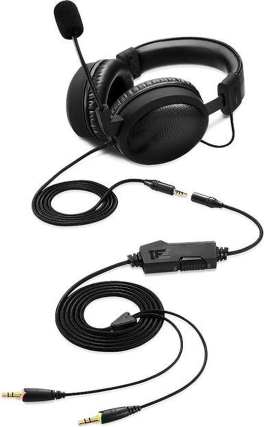 Sharkoon B1 Stereofonisch Hoofdband hoofdtelefoon - Zwart