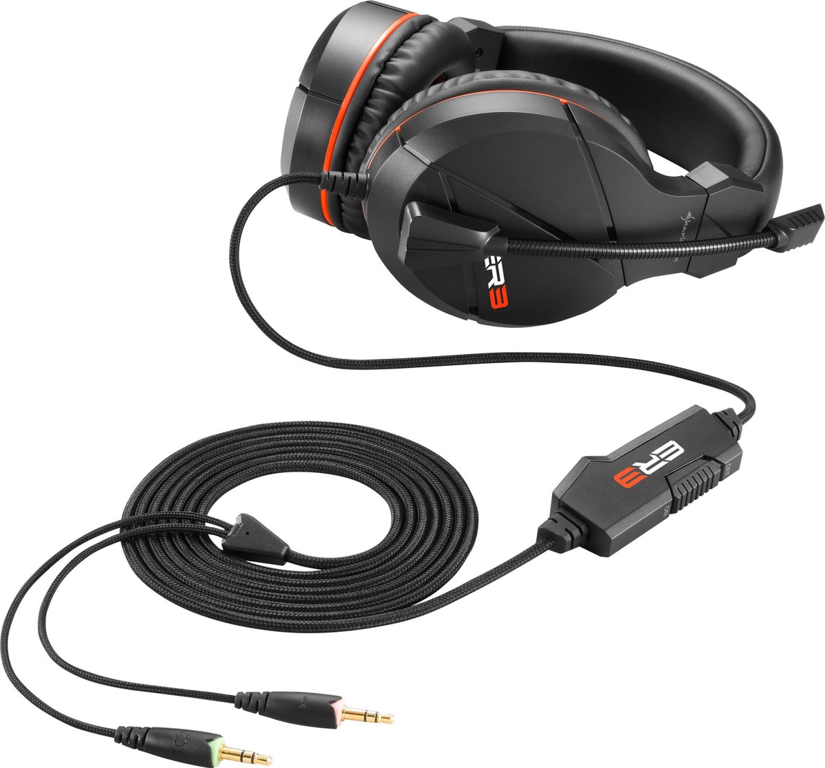 Sharkoon RUSH ER3 - Zwart